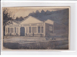 THIERVOZ ? GRENOBLE ? : Carte Photo De L'usine De La Société Française "le Moderne Corset" - état - Sonstige & Ohne Zuordnung