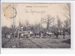 GRESSEY : Une Vue Dans La Foret (bucherons - Bois) - Bon état (timbre Décollé) - Andere & Zonder Classificatie