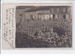 CONDE EN BARROIS : Carte Photo Du Concert De La Musique Du 416ème Le Dimanche Des Rameaux En 1916 (militaire) - Other & Unclassified