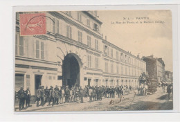 PANTIN - La Rue De Paris Et La Maison Delizy - Omnibus - état - Pantin