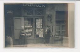 LYON -  Carte Photo (vendeur De Cartes Postales)Tabacs - Rue Burdeau - Très Bon état - Other & Unclassified