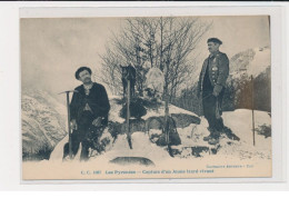 Hautes Pyrénées - Capture D'un Jeune Izard Vivant - Très Bon état - Autres & Non Classés