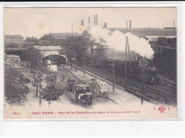 PARIS 18ème Arrondissement : Fleury, Pont De La Chapelle Et La Ligne De Ceinture - Très Bon état - Paris (18)