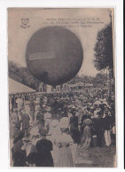 SENS : Fêtes Sportives Du V.S.S, 12,15 Et 19 Août 1906, Les Aéronautes Montent Dans La Nacelle, Ballon Rond - état - Sens
