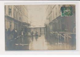 PARIS - Carte Photo - Inondations - Rue Augereau - 75007 - Très Bon état - Altri & Non Classificati