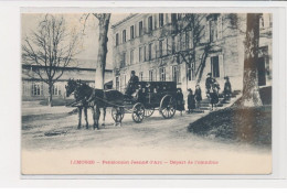 LIMOGES Pensionnat Jeanne D'arc - Départ De L'omnibus - Très Bon état - Limoges