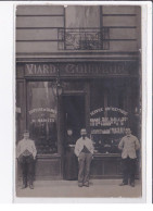 PARIS 6ème : Carte Photo Du Salon De Coiffure VIARD Au 14 Rue Du Four - Très Bon état - Distretto: 06