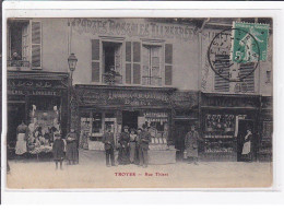 TROYES : Magasin D'imagerie D'art, Cartes Postales Illustrées, BRUNCLAIR SAUVEUR, Rue Thiers - Très Bon état - Troyes