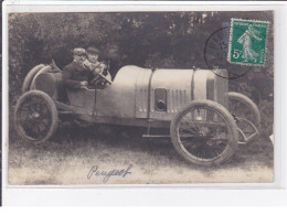 DIEPPE (circuit Automobile) : Carte Photo D'une Peugeot - Très Bon état - Dieppe