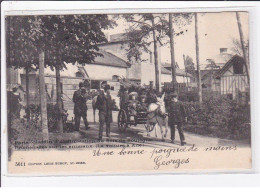 PARIS : Jardin D'acclimatation Du Bois De Boulogne - La Voiture à âne (promenade Sur Les Animaux) - Très Bon état - Altri & Non Classificati