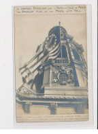 PARIS - Le Drapeau Américain Sur L'Hôtel De Ville - Très Bon état - Autres & Non Classés