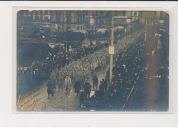 CHALONS SUR MARNE - Prisonniers Allemands - Militaires - Carte Photo - état - Châlons-sur-Marne