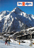 38 - Les Deux Alpes - Vue Partielle De La Station - L'Aiguille De Venosc - Altri & Non Classificati