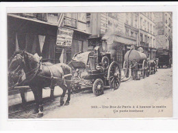 PARIS, Les Petits Métiers J.H, HAUSER : Une Rue De Paris à 4 Heures Le Matin, ça Porte Bonheur - Très Bon état - Ambachten In Parijs