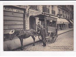 PARIS, Les Petits Métiers J.H, HAUSER : Le Rempailleur De Chaises - état - Petits Métiers à Paris