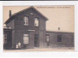 BEAUVOIS-en-CAMBRESIS : La Gare Du Cambresis - Très Bon état - Andere & Zonder Classificatie