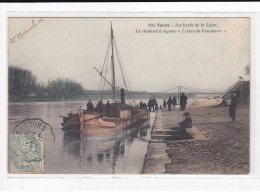 TOURS : Les Bords De La Loire, Le Chaland à Vapeur "L'Ami Du Commerce" - Très Bon état - Tours