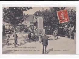 TOURY : Les Fêtes Des 30 Et 31 Mai 1909, Le Monument L. Blériot, Aviation - état - Otros & Sin Clasificación