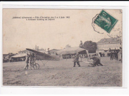 JARNAC : Fête D'Aviation Des 2 Et 3 Juin 1912, L'aviateur Kuhling Au Départ - état - Jarnac