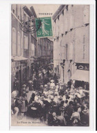 TOURNON : La Place Du Marché - Très Bon état - Tournon