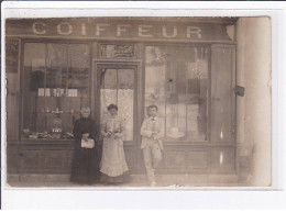 Carte Photo De Commerce : Coiffeur Parfumeur CRIQUEVILLE - Très Bon état - Negozi