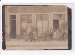 Carte Photo De Commerce : Coiffeur Comptoir MICHON - état - Geschäfte