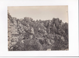 AVEYRON, Montpellier-le-Vieux, Les Rouquettes, Photo Auclair-Melot, Environ 23x17cm Années 1920-30 - Très Bon état - Orte