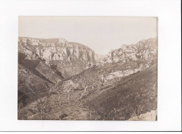 AVEYRON, Millau, Vallée De La Jonte, Photo Auclair-Melot, Environ 23x17cm Années 1920-30 - Très Bon état - Orte