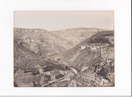 AVEYRON, Panorama Sur Massebiau, Photo Auclair-Melot, Environ 23x17cm Années 1920-30 - Très Bon état - Orte