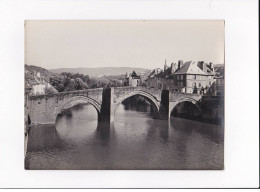 AVEYRON, Espalion, Le Vieux Pont Sur Le Lot, Photo Auclair-Melot, Environ 23x17cm Années 1920-30 - Très Bon état - Luoghi