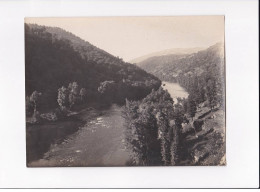 AVEYRON, Entraygues, Vallée De La Truyère En Amont, Photo Auclair-Melot, Environ 23x17cm Années 1920-30 - Très Bon état - Plaatsen