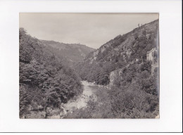 AVEYRON, Vallée Du Lot, D'Estaing à Entraygues, Photo Auclair-Melot, Environ 23x17cm Années 1920-30 - Très Bon état - Plaatsen