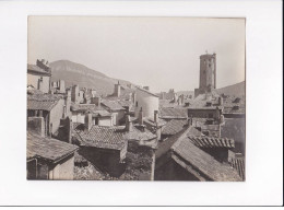 AVEYRON, Millau, Les Vieux Toits Et Le Beffroi, Photo Auclair-Melot, Environ 23x17cm Années 1920-30 - Très Bon état - Luoghi