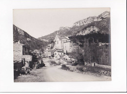 AVEYRON, Le Monna, Vue Du Village, Photo Auclair-Melot, Environ 23x17cm Années 1920-30 - Très Bon état - Lieux