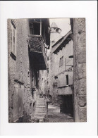 AVEYRON, Saint-Côme, Une Ruelle Pittoresque, Photo Auclair-Melot, Environ 23x17cm, Années 1920-30 - Très Bon état - Luoghi