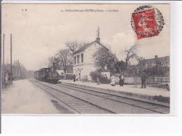 MOULINS SUR YEVRE - La Gare - Très Bon état - Sonstige & Ohne Zuordnung