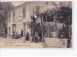 SAINT JEANNET - Restaurant Pignon - état - Sonstige & Ohne Zuordnung