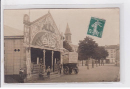 THEATRE : Carte Photo Du THEATRE DES VARIETES - BUCHENET (autographe)- Très Bon état - Teatro