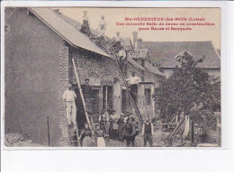 SAINTE-GENEVIEVE-DES-BOIS - Une Nouvelle Salle De Danse En Construction Pour Noces Et Banquets - état - Andere & Zonder Classificatie