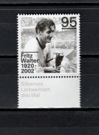 Germany 2020 Football Soccer Fritz Walter Birthday Centenary Stamp MNH - Unused Stamps