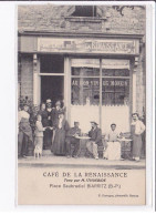 BIARRITZ : Le Café De La Renaissance Tenu Par M. ITHURBIDE "au Bon Vin De Monein"- Très Bon état - Biarritz