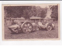 PARTHENAY : L'Auto-Amphibie Et Sa Remorque, Tous Terrains Et Eaux - état - Parthenay