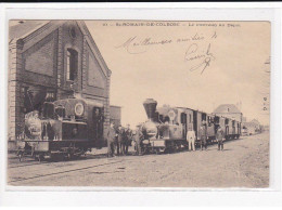 ST ROMAIN De COLBOSC : Le Tramway Au Dépôt - état - Saint Romain De Colbosc