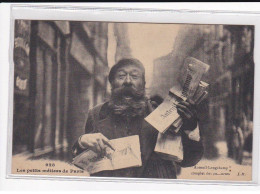 PARIS, Les Petits Métiers J.H, HAUSER : Le Vendeur De Journaux - Très Bon état - Petits Métiers à Paris