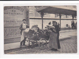 PARIS, Les Petits Métiers J.H, HAUSER : La Bouquetière - état - Petits Métiers à Paris