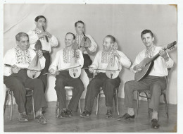 Men With Folk Costume,musical Instruments, Bagpipe Fr17-39 - Anonyme Personen