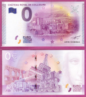 0-Euro UEBC 2015-1 CHÂTEAU ROYAL DE COLLIOURE - Essais Privés / Non-officiels