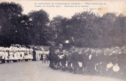 LAEKEN - BRUXELLES - 75e Anniversaire De L'Indépendance Nationale 1905, Fêtes Patriotiques - Execution De La Cantate - Laeken