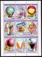 Madagascar 1998 Y.T.1600/608 Minisheet **/MNH VF - Madagascar (1960-...)