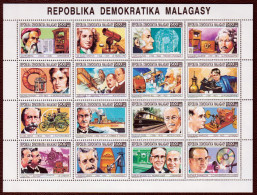 Madagascar 1992 Y.T.1086/1101 **/MNH VF - Madagaskar (1960-...)